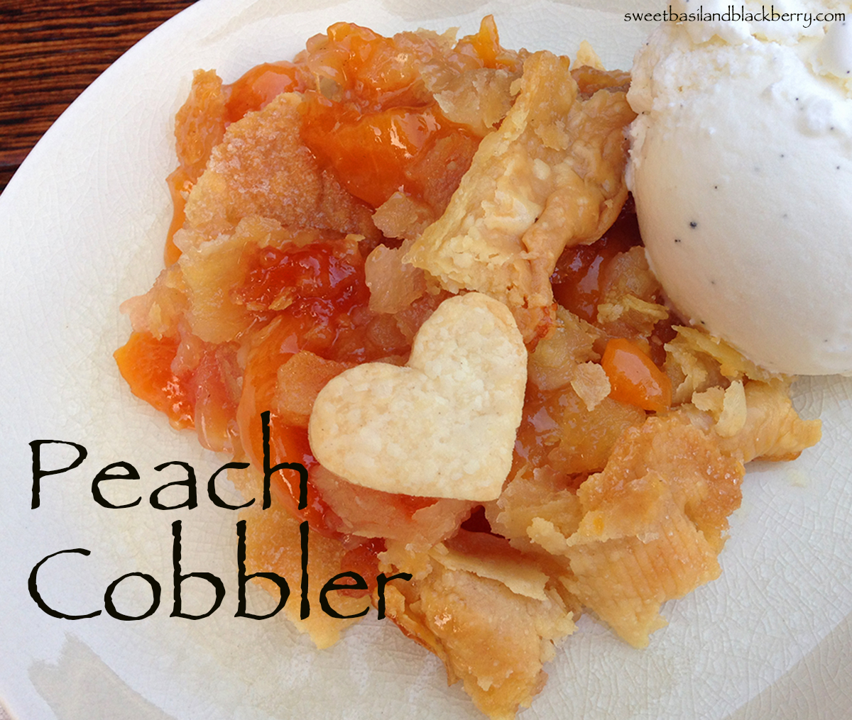 peach cobbler