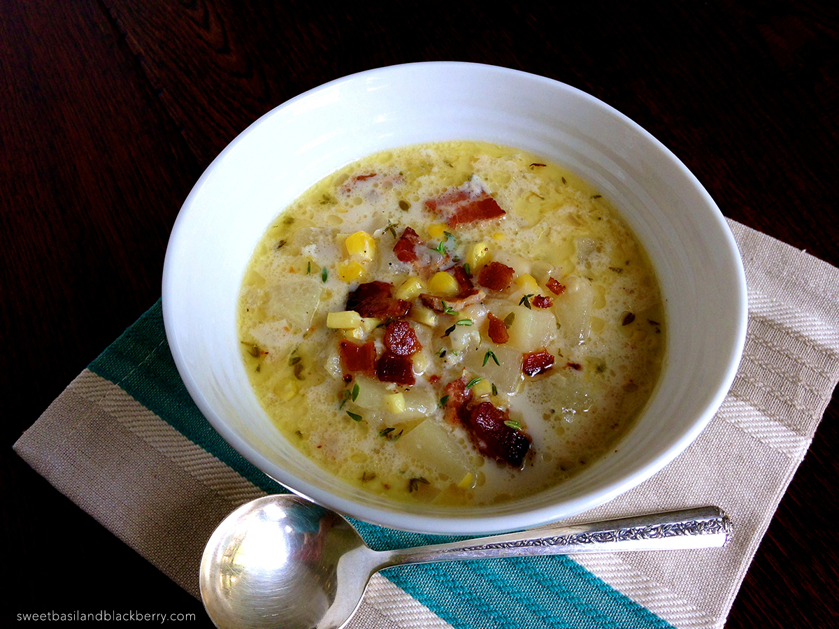 bacon corn chowder#4