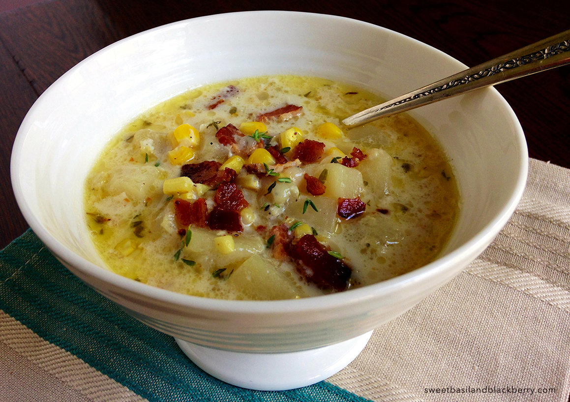 bacon corn chowder#5