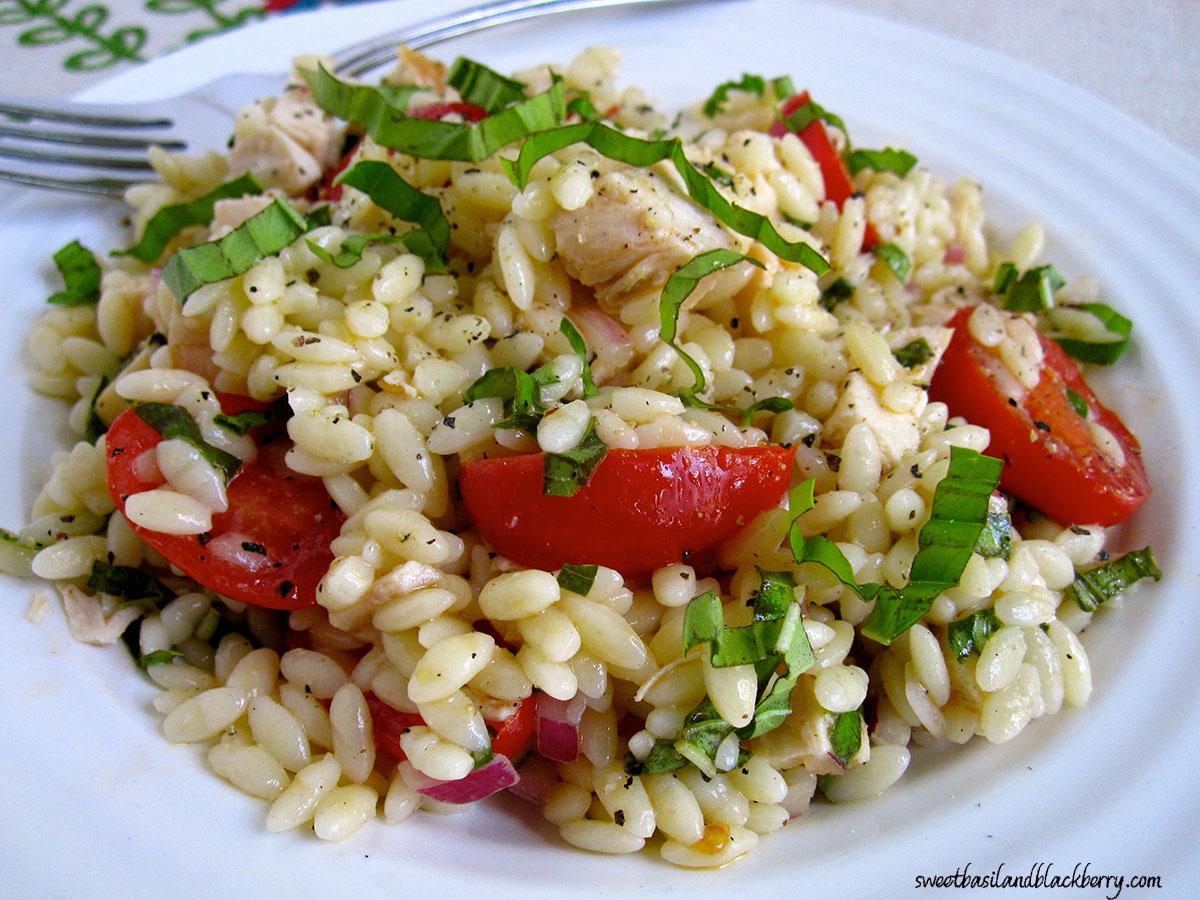 chicken orzo salad #2