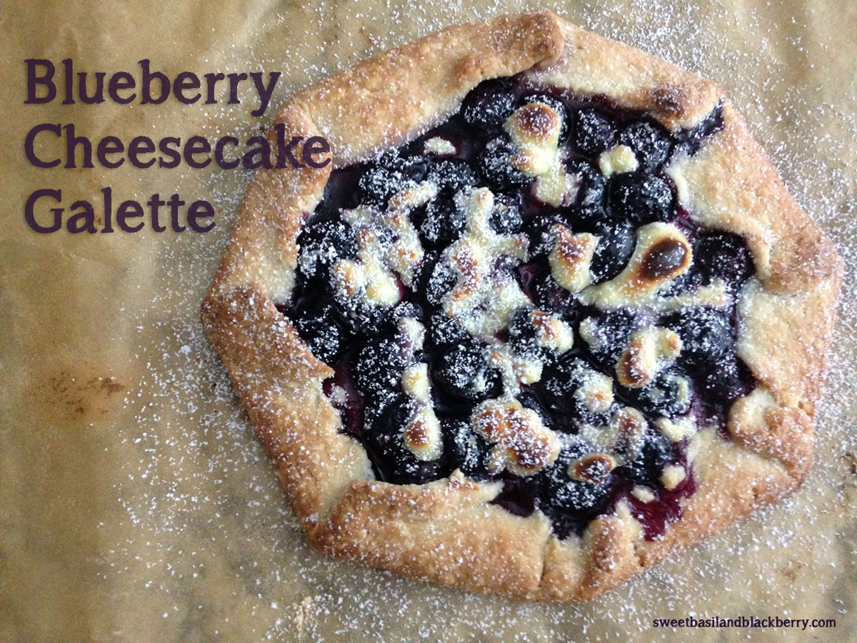 Blueberry Cheesecake Galette #5