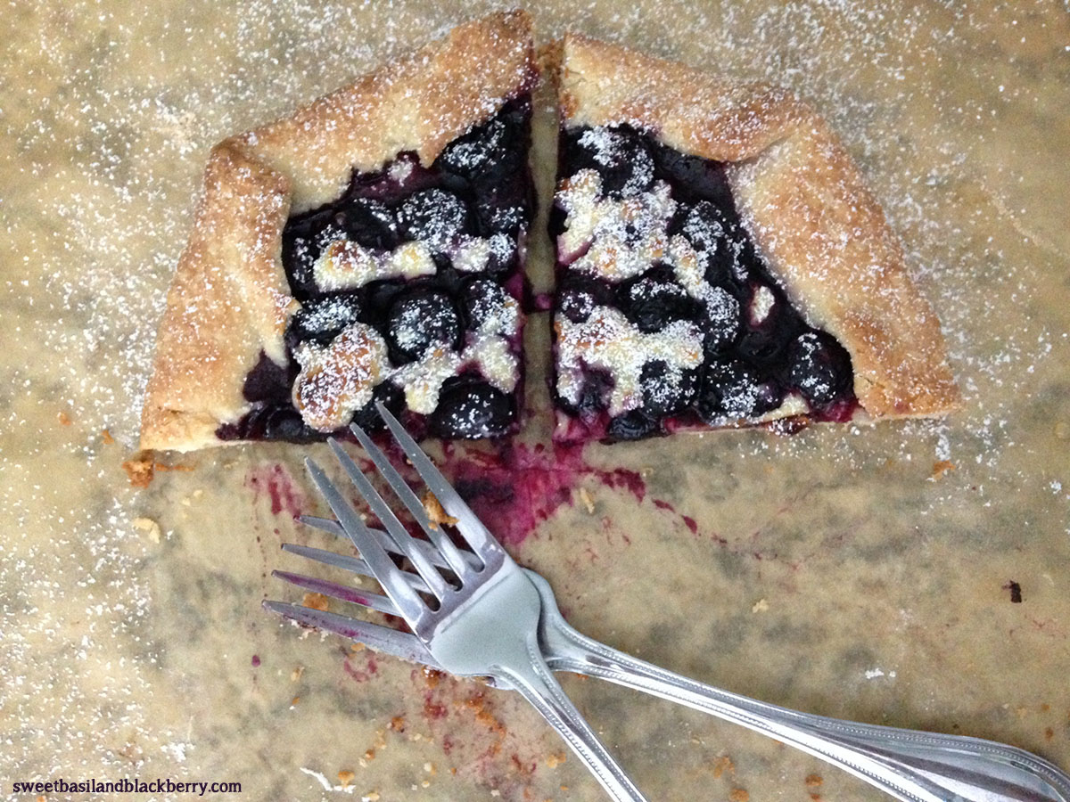 Blueberry Cheesecake Galette#1