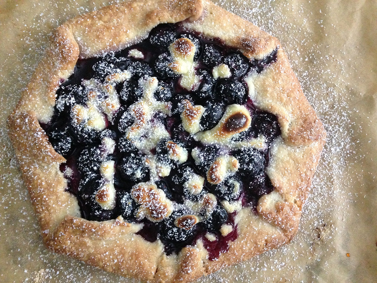 Blueberry Cheesecake Galette#6