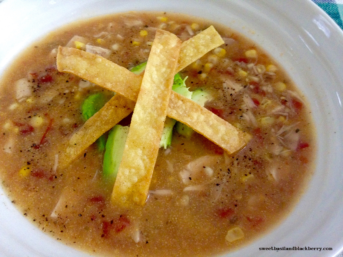 quick tortilla soup#1